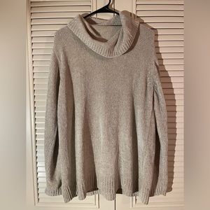 oversized knit sweater